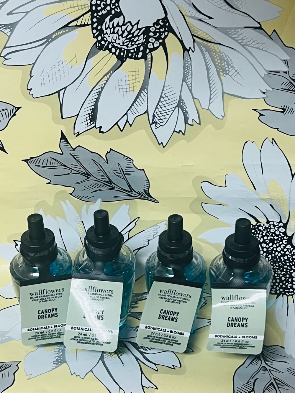 Bath & Body Works Wallflowers Lot of 4 Plug In Refills CANOPY DREAMS